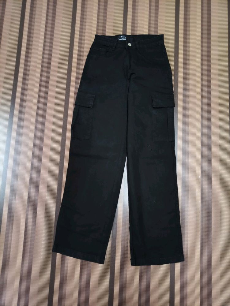 Y-19 Size 26 Cargo Straight Women Denim Jeans