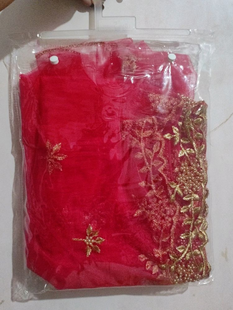 Floral Embroidery Dupatta