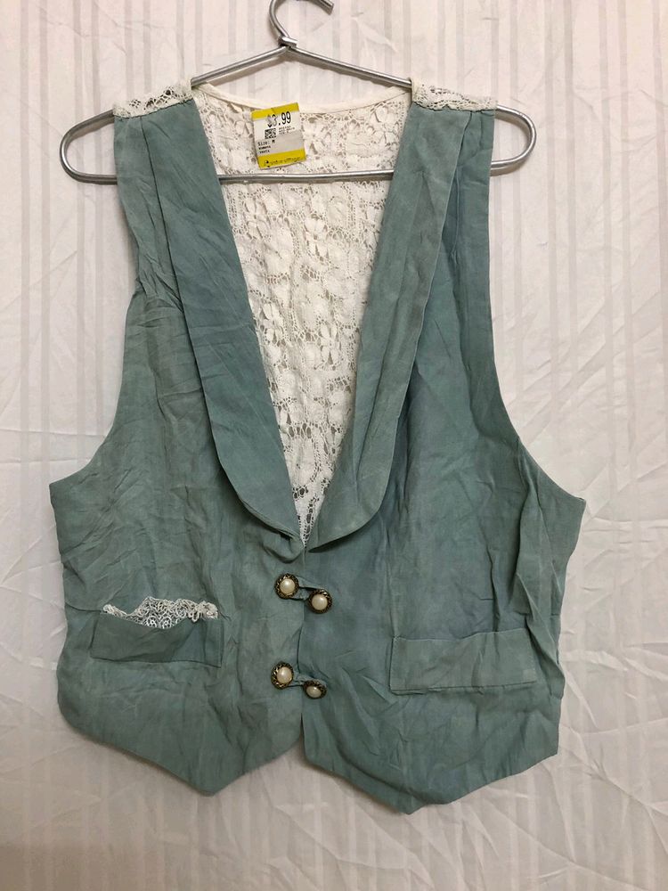 Woman Lace Vest