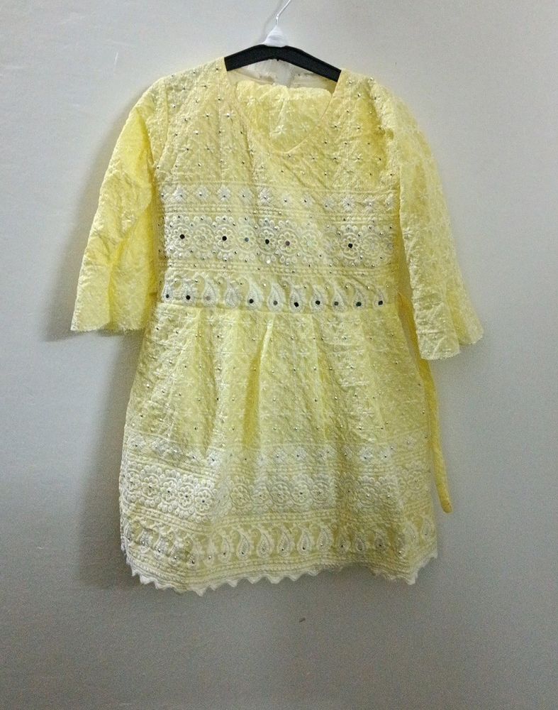 Party Wear Kids Kurti With Salwar And Duppata