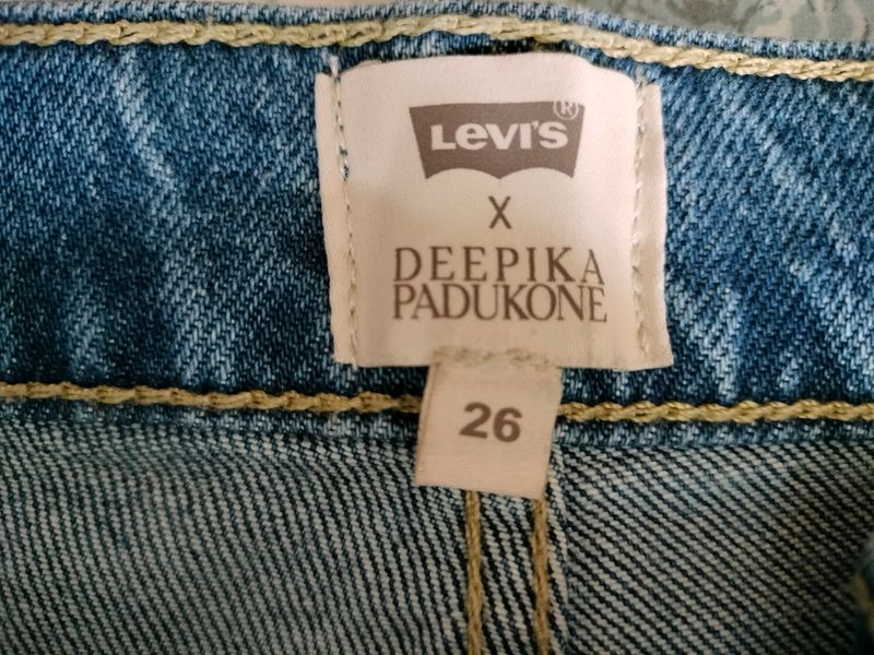 Levi's-Deepika Padukone High Rise Bootcut Jeans