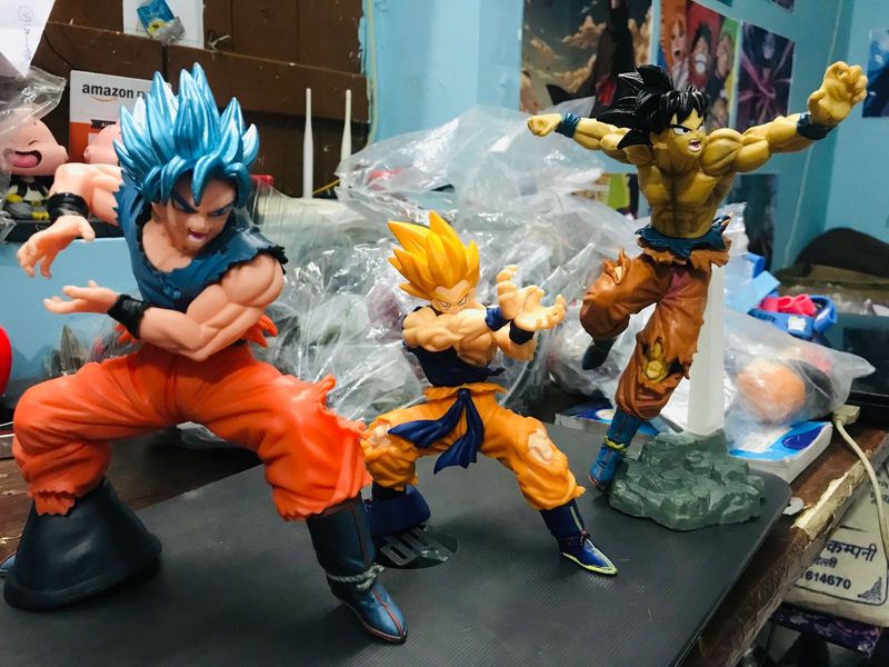 Dragon Ball Z Goku Action Figures Combo Set