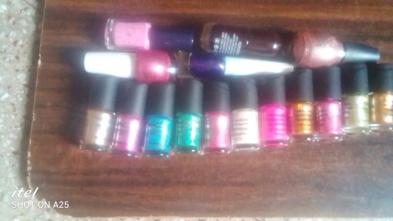 Mac And Other Brand Nail Paint- Each 25 Rs