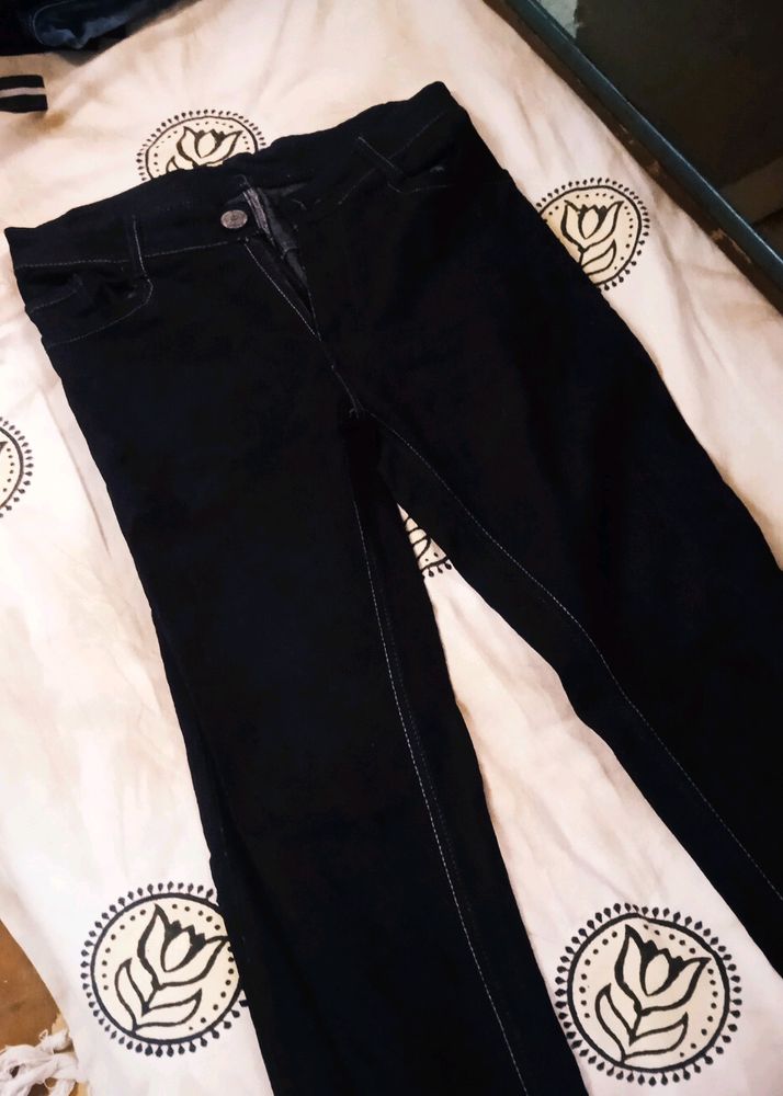 Black Denim Jeans In Brand New Condition