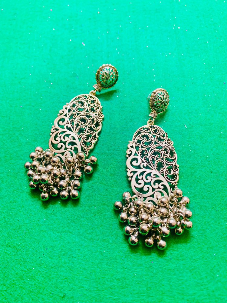 Oxidised Earrings