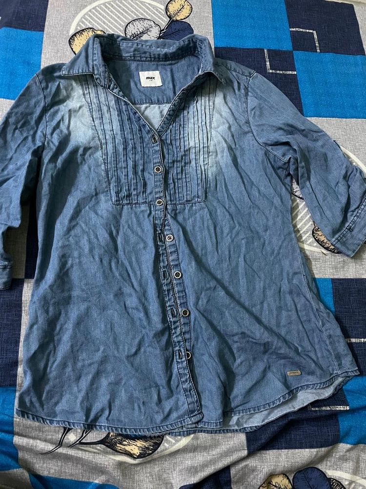 MAX brand denim shirt