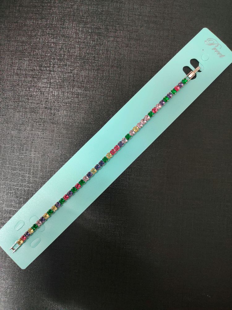 Multicolour AD Bracelet For Women