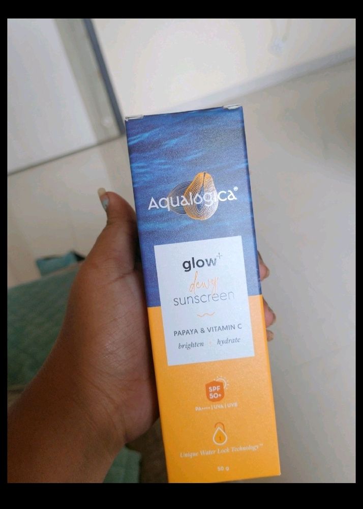 It' Is A Aqualogica  Sunscreen