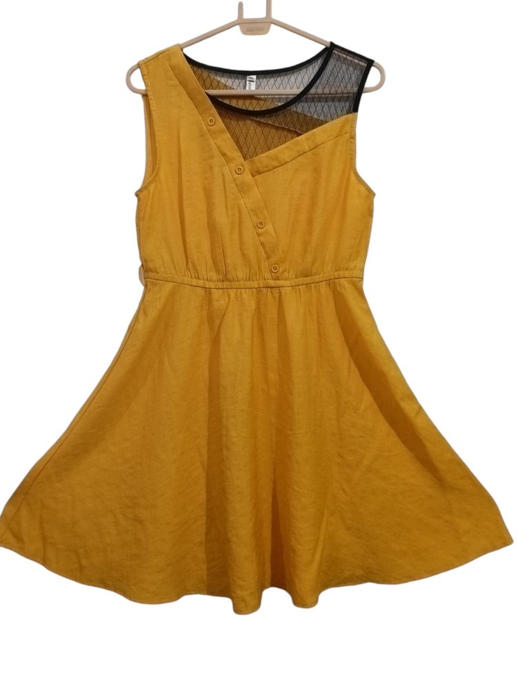 Mustard Dress