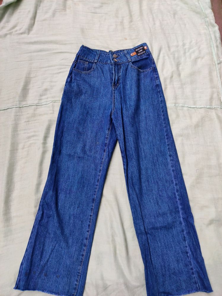 Ladies Straight Jeans