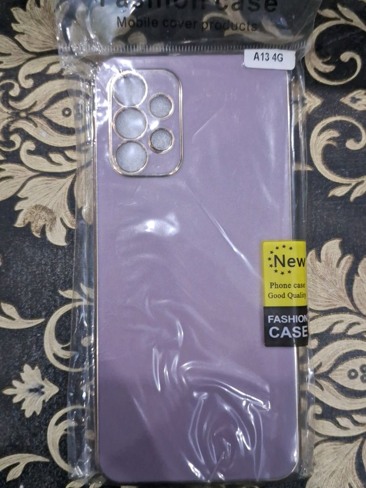 Back Cover | Samsung A13 4G(Gold & Purple)