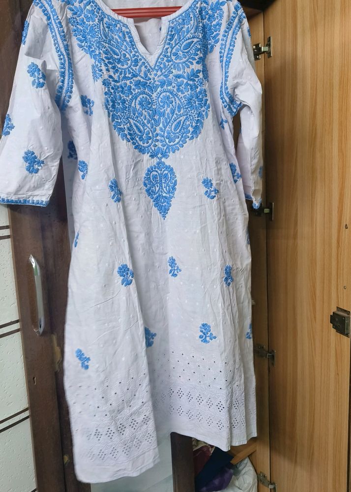 Heavy Chikankari Kurti