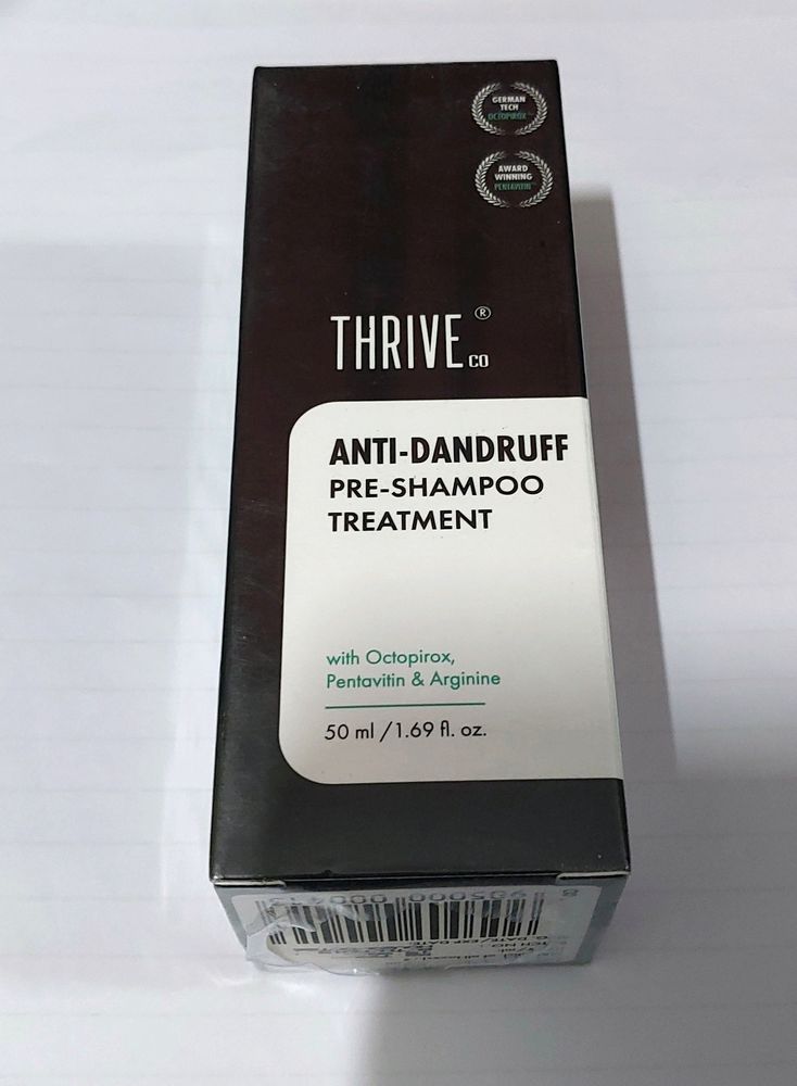 Anti Dandruff Pre Shampoo Treatment By Thriveco.