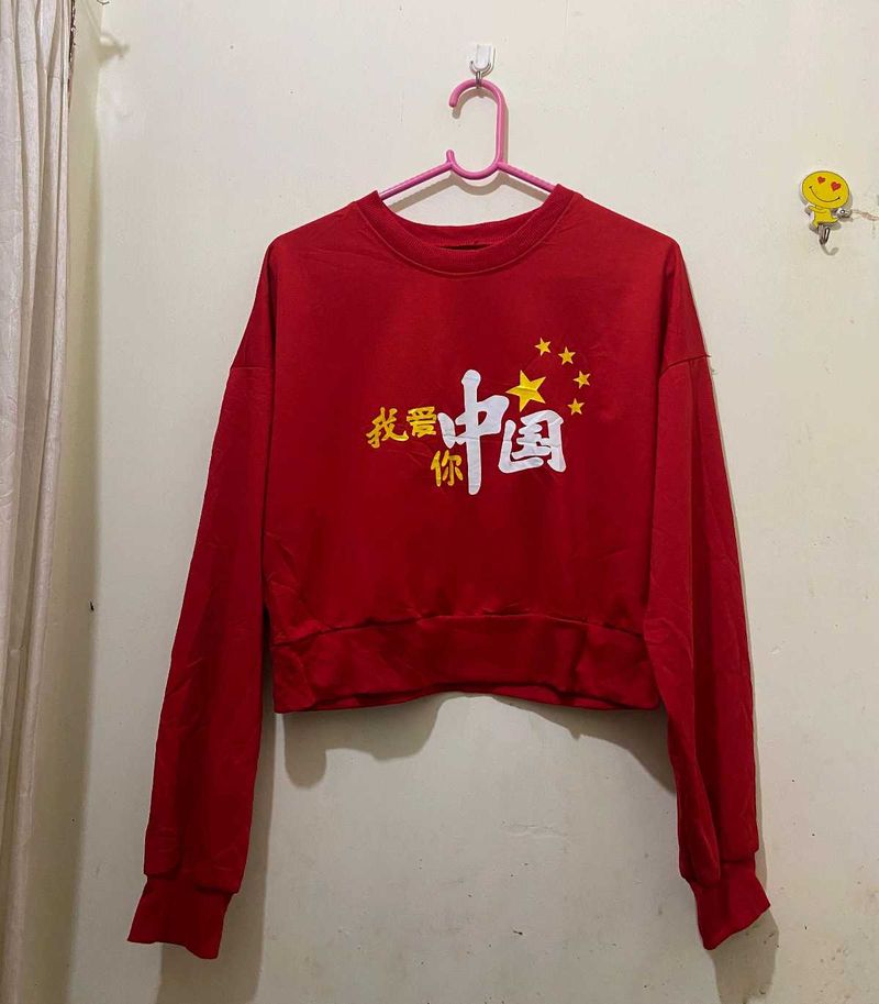 Cropped Hoodie For Bust 36-42 L-18.9