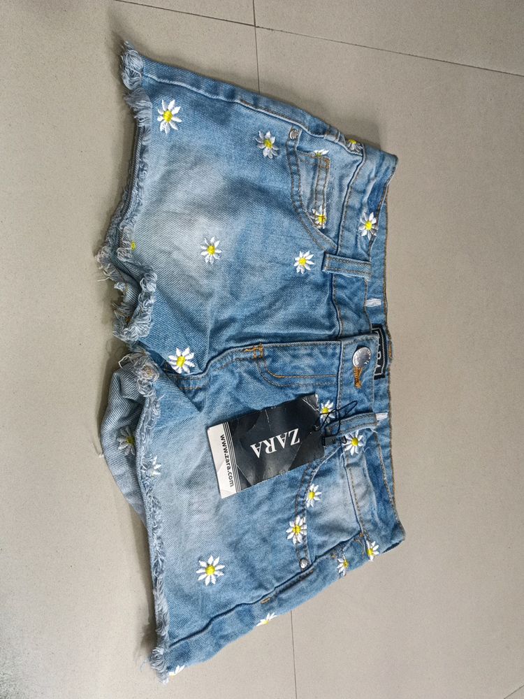 Zara Denim Shorts