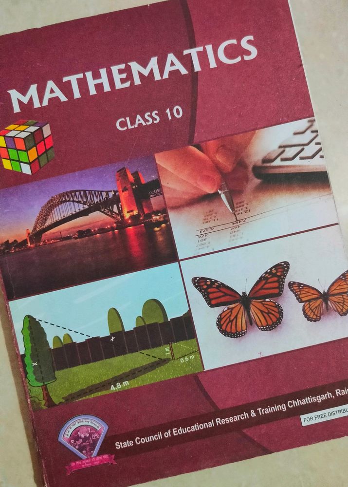 Class 10th Maths Book.