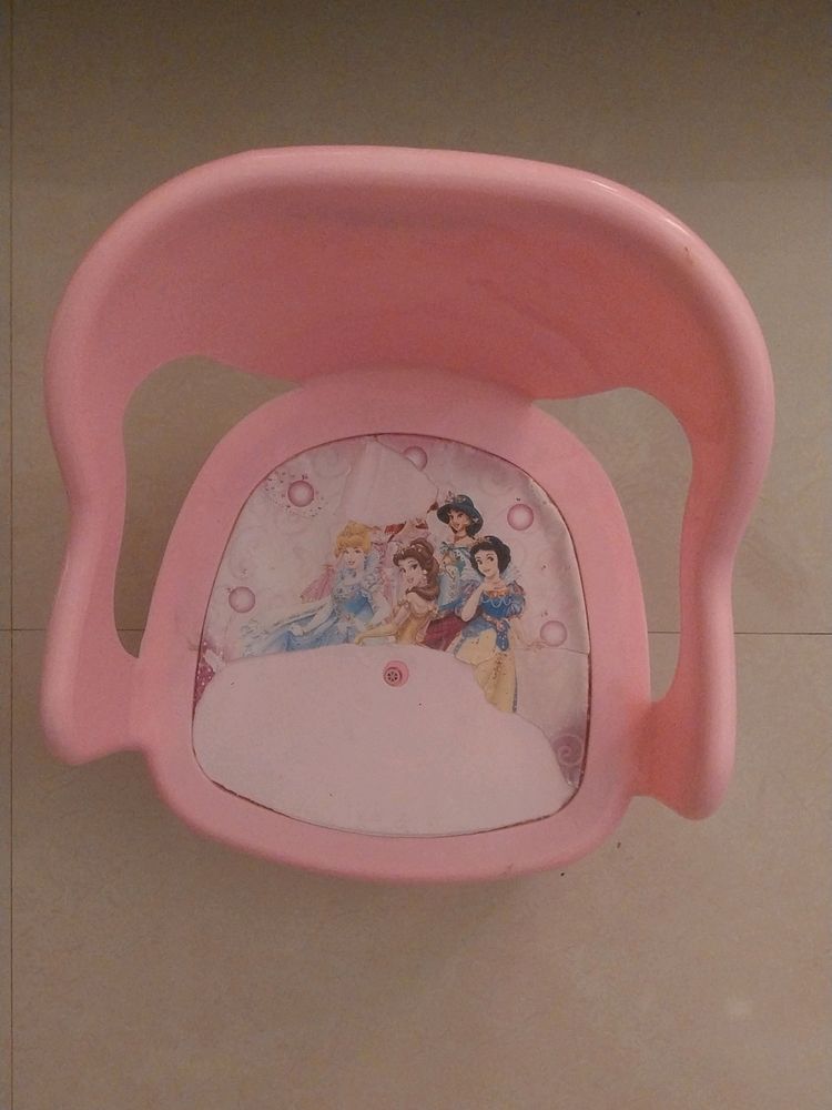 Pink Chair For Little Babys