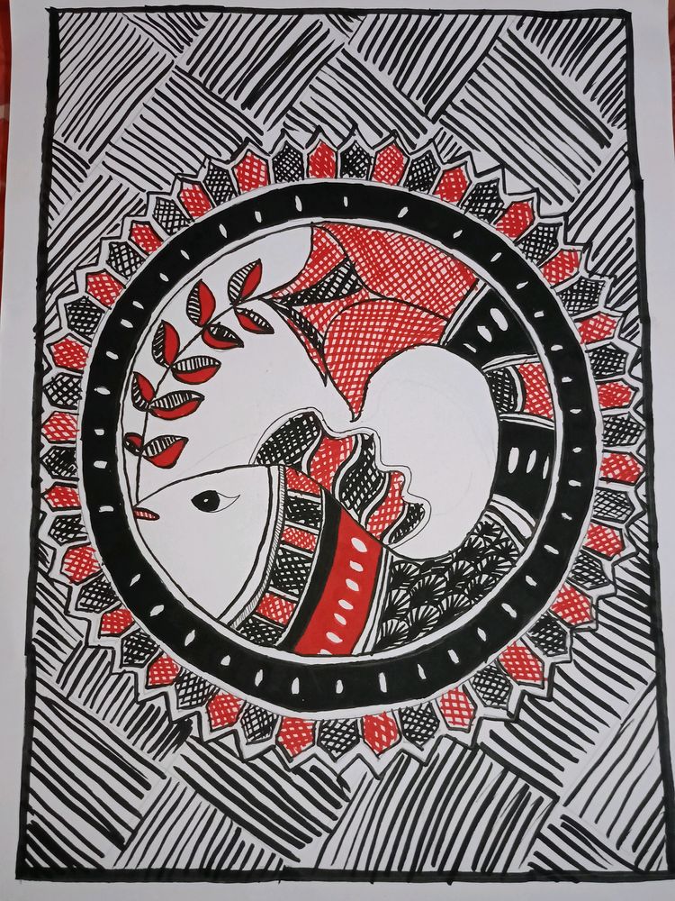 Beautiful Mithila Art