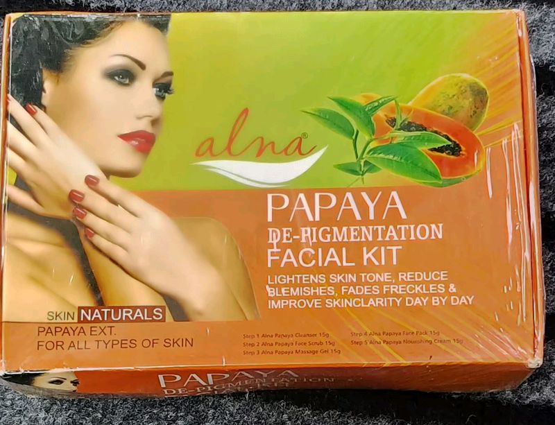 Papaya De-pigmentation Facial Kit Sealed Pack