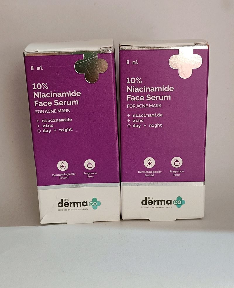 The Derma Co Combo Of 10% Niacinamide Face Serum