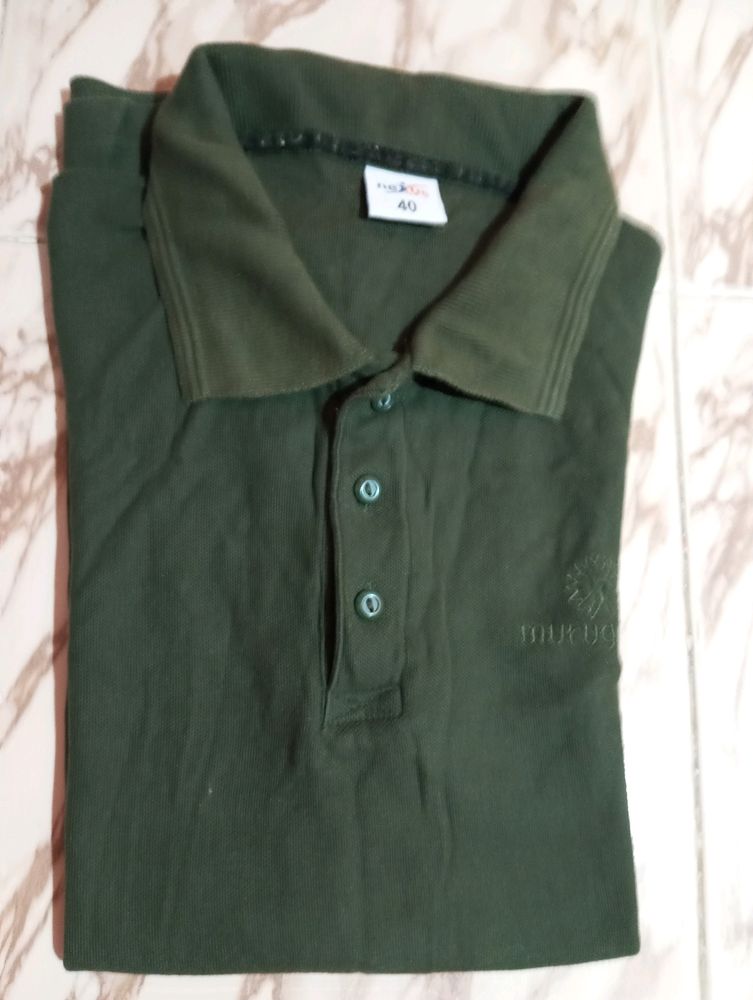 Olive Green T Shirt