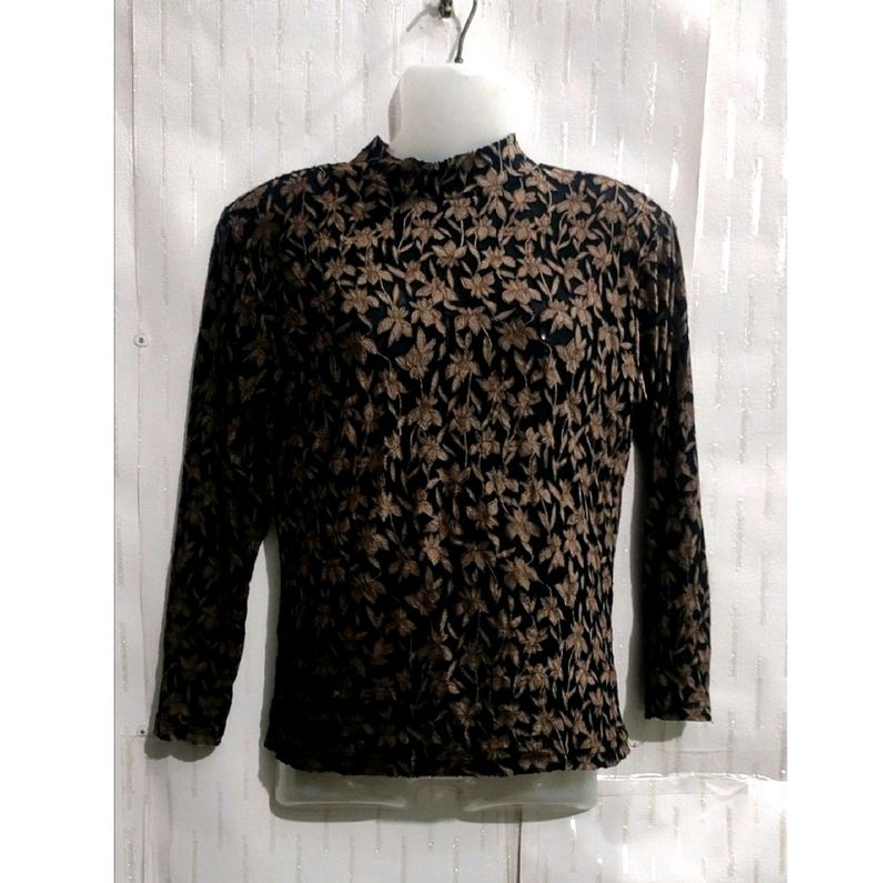 Leaf 🍀 Printed Top 🎀From Womens.Lenght/22