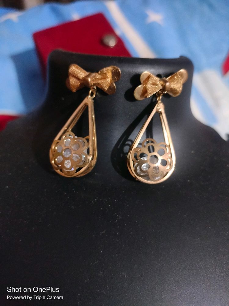 Golden Colour Earrings