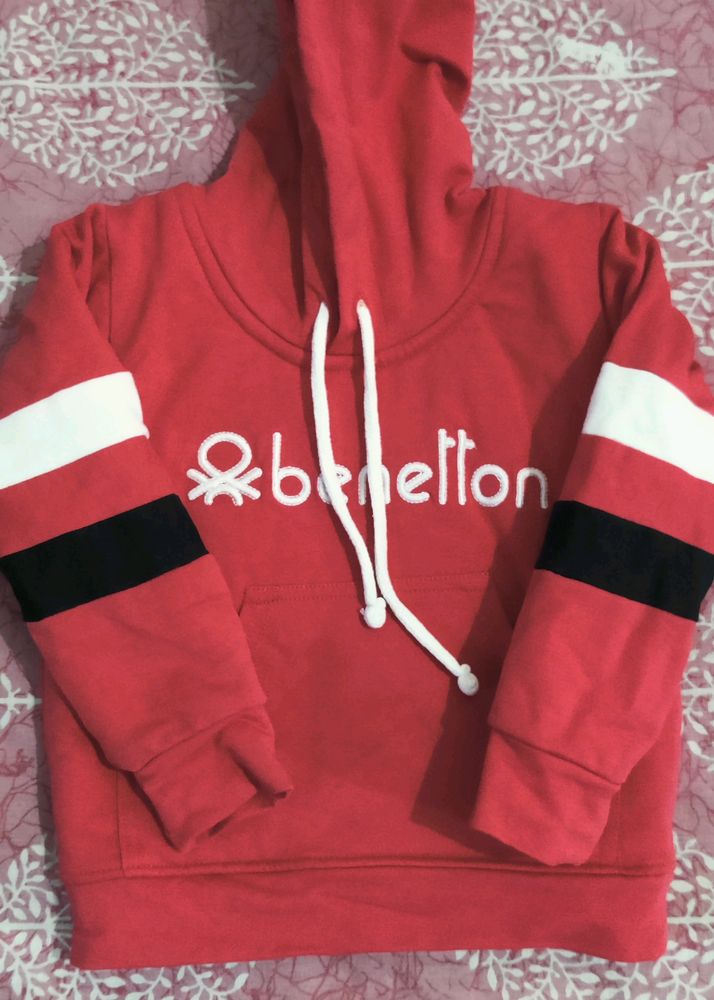 Red Pullover For Baby