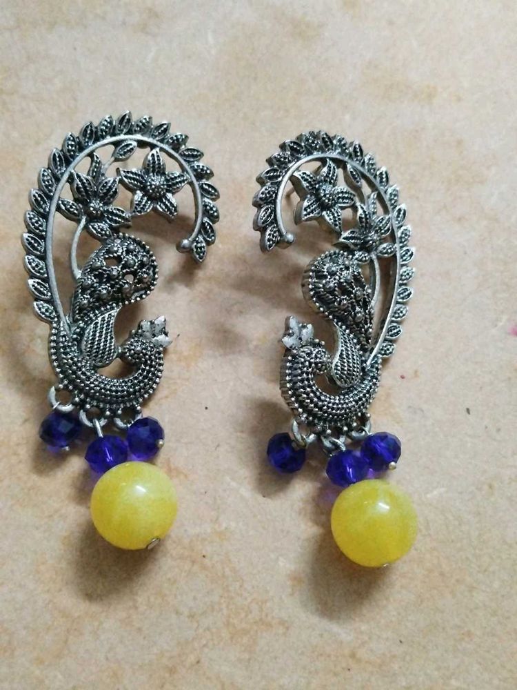 Peacock Earrings