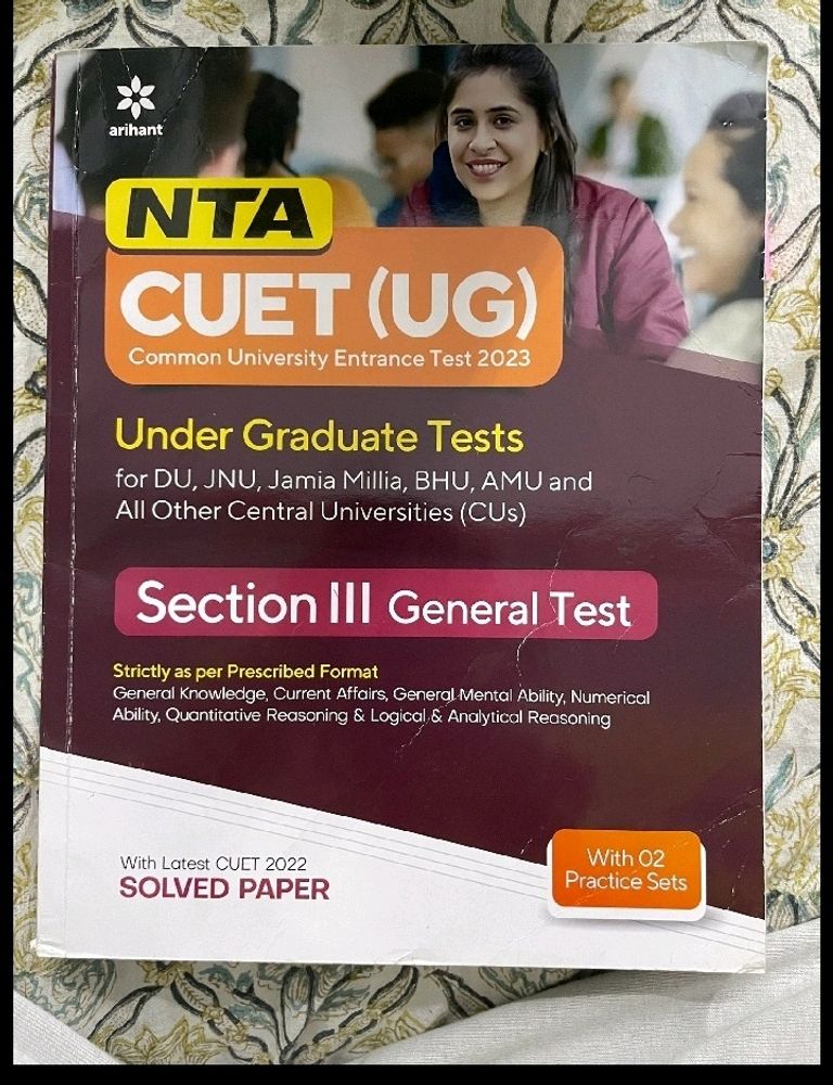 CUET Ug Gt Section III