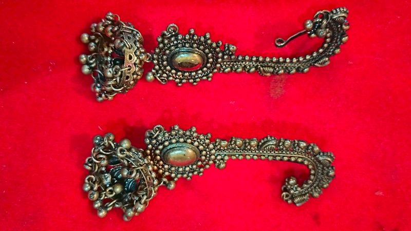 Navratri Special Earcuff Jhumka