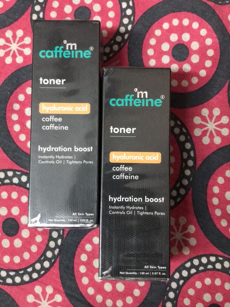 Mcaffeine Hyaluronic Acid Hydrating Tone Pack 2