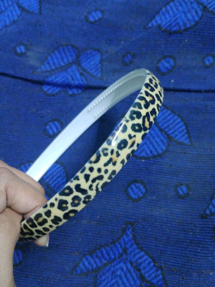 Cheetah Print Hair Band