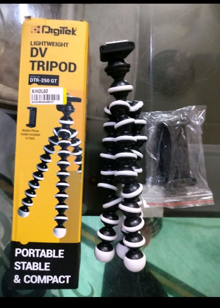 DIGITEK(DTR 250 GT) 24cm Flexible Gorilla Tripod