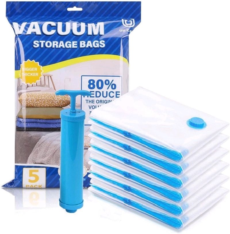 Vaccum Bags Travel Friendly