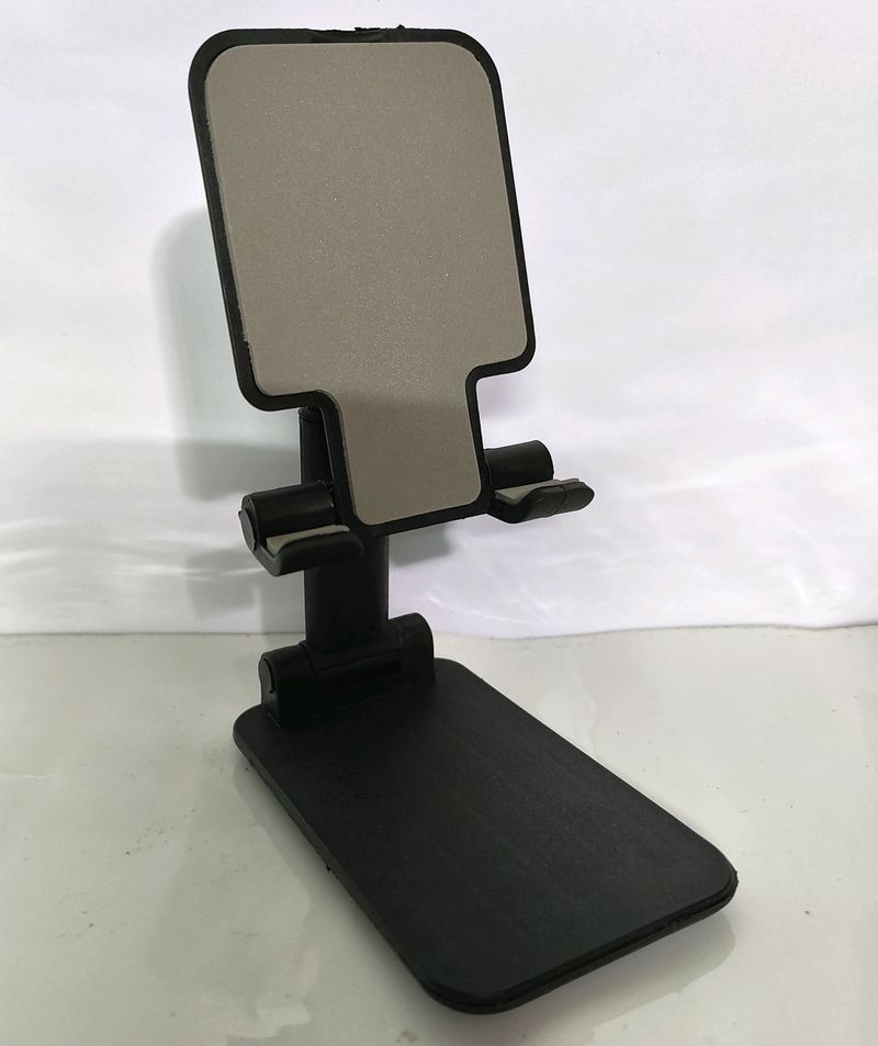 Adjustable & Foldable Mobile Stand Black