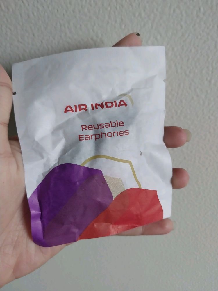 Air INDIA Reusable Headphone