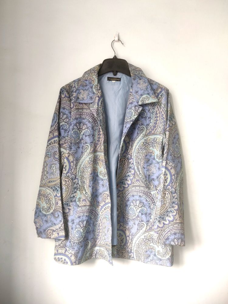 Printed Blazer