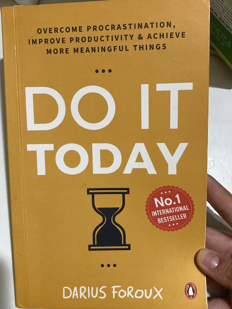 DO IT TODAY - SELF HELP BOOK