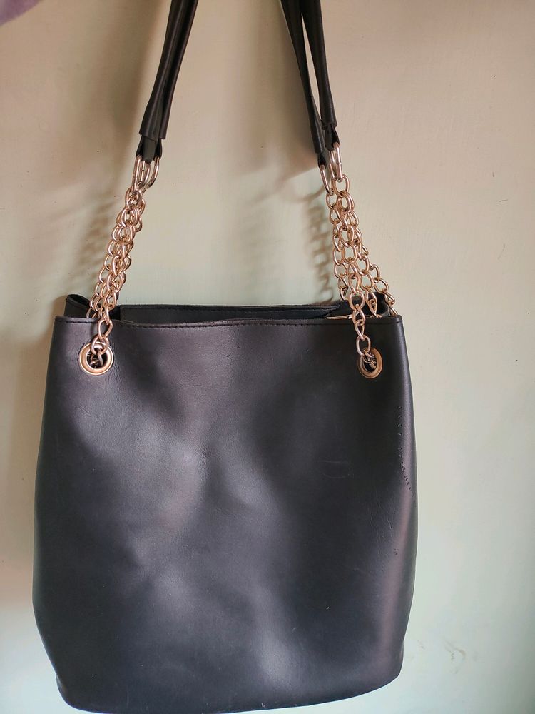 Black Classy Tote Bag