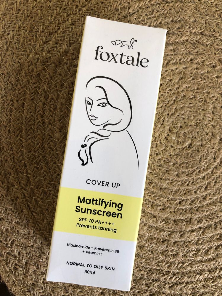 Foxtale Mattifying Sunscreen