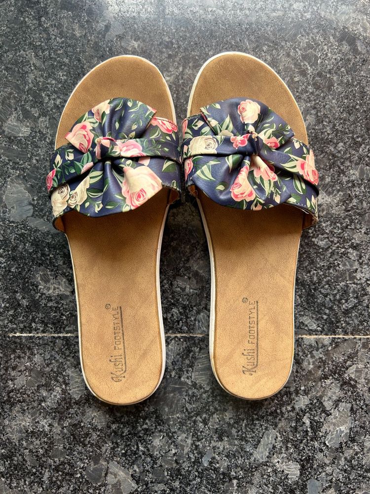 Pretty Floral Sandals