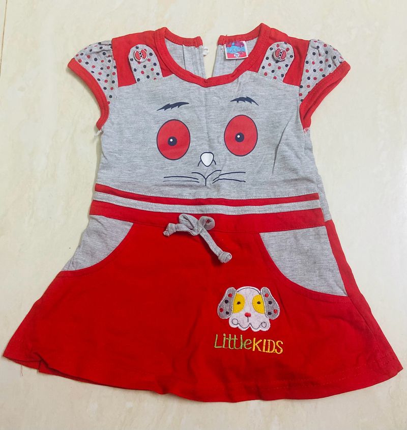 A Cotton girl Baby Frock