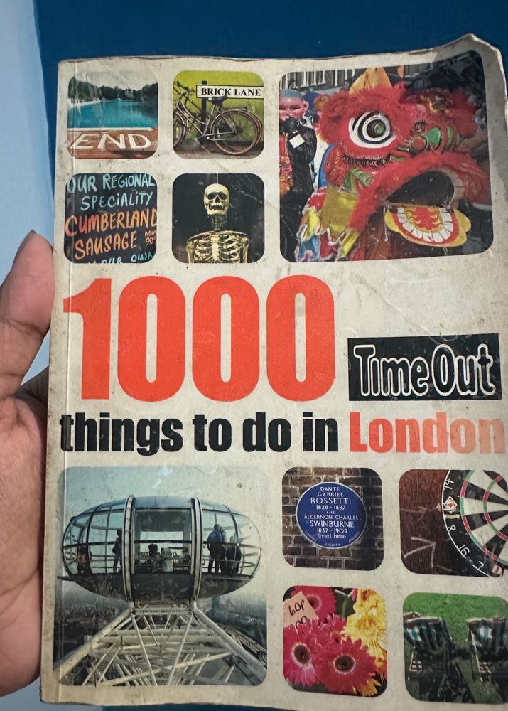 1000 Things to Do in London Book By Time Out