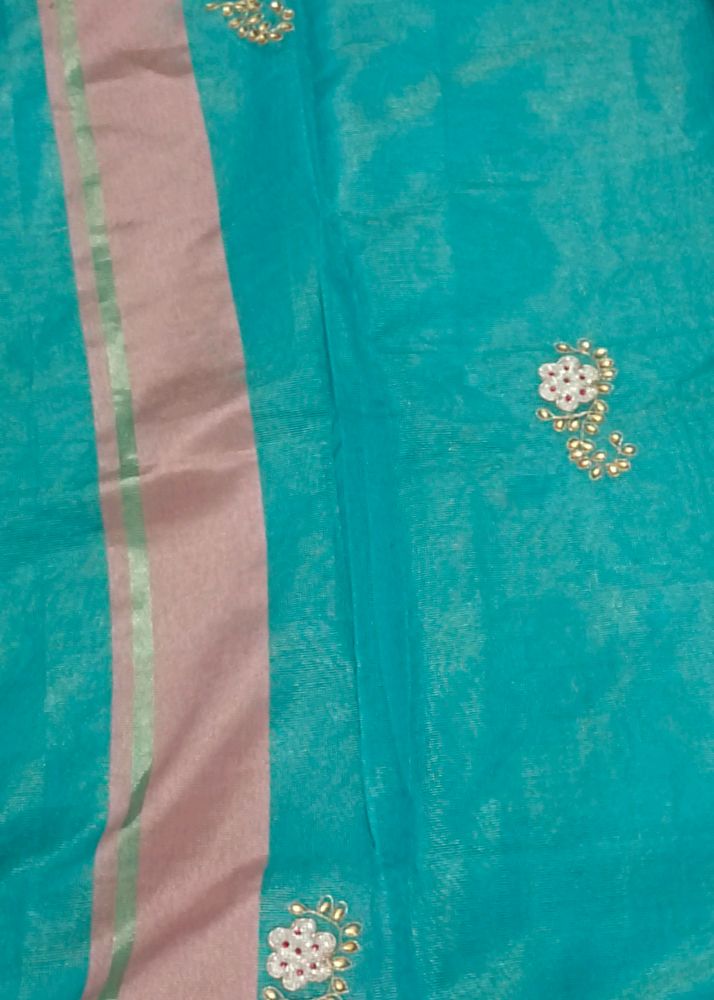 New Two Tone Saree