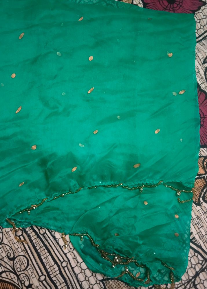 Green Dupatta