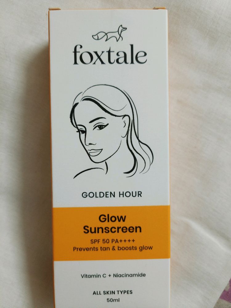 New Foxtale Glow Sunscreen