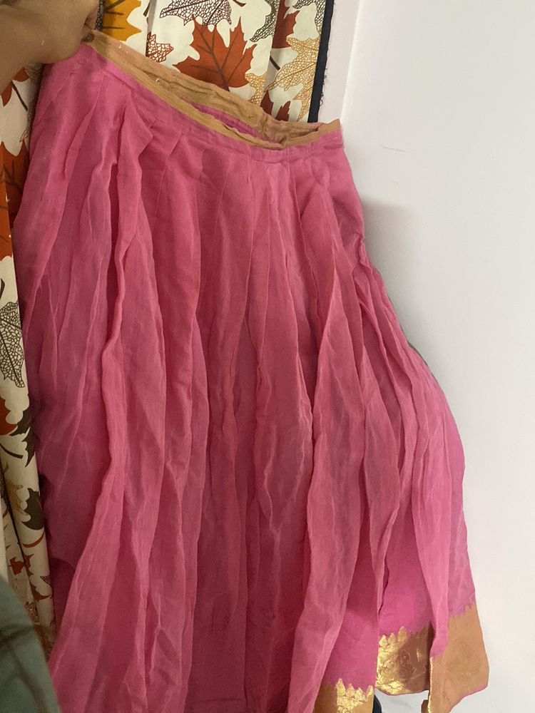 Pink Traditional Skirt