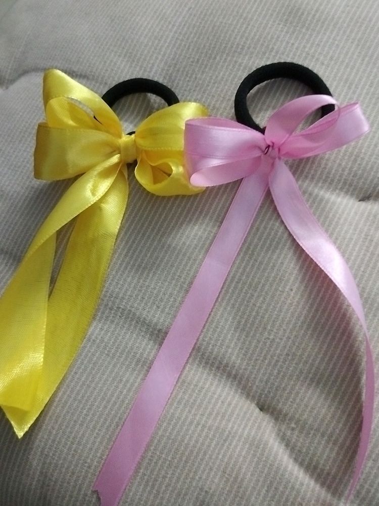 Handmade Bow Rubber Bands
