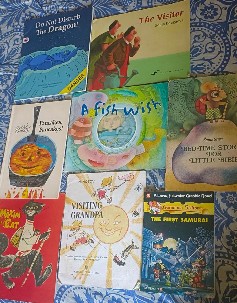 Combo Of 8 Amazing Knowledgeable Books For Kids